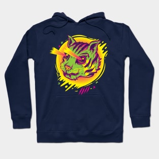 The Cat with Laser Eyes Hoodie